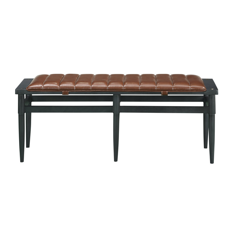 Bobby Berk Home Faux Leather Bench Wayfair